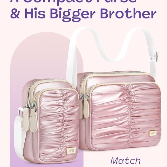 Little Girls Purse – Kids and Toddler Purses with Adjustable Straps, Multiple Si - Picture 7 of 7